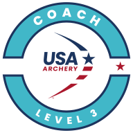 USA Archery Level 3 Coach patch